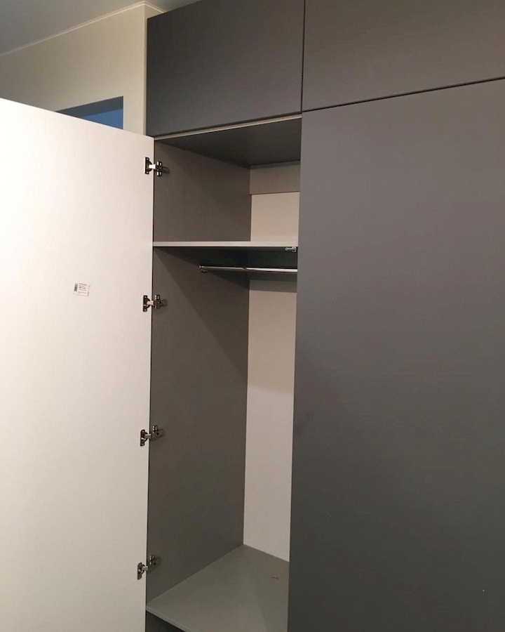 Встроенные шкафы-Встроенный шкаф в прихожую на заказ «Модель 4»-фото3